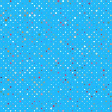 Polka dots colorful abstract pattern. EPS 8 Illustrazione stock