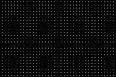 Polka dots digital creative abstract texture pattern on black background. Stock Photos