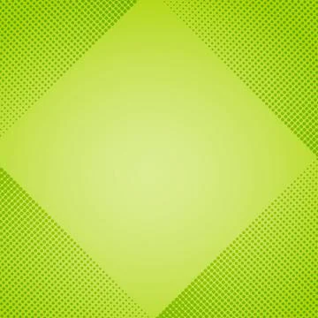 Polka dots green background. Vector halftone illustration. Geometric monochrome Stock Illustration