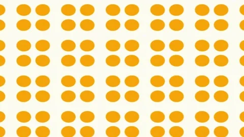 Polka dots pattern. Seamlessly repeatable dotted circled background Stock Footage 227114386