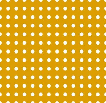 Polka dots pattern. Seamlessly repeatable dotted, circle background Stock Illustration