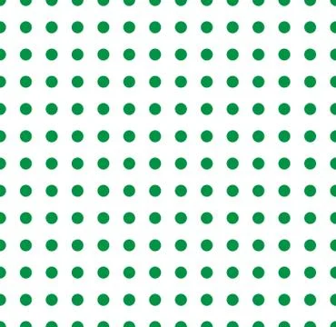 Polka dots pattern. Seamlessly repeatable dotted, circle background Stock Illustration