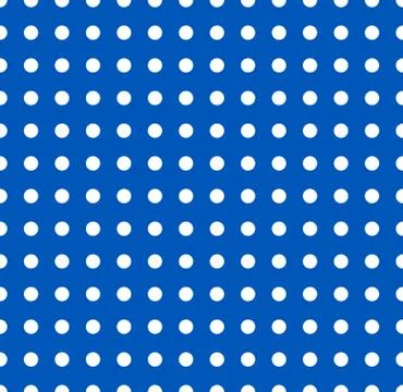 Polka dots pattern. Seamlessly repeatable dotted, circle background Stockillustratie