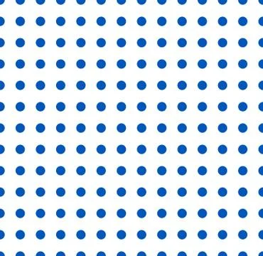 Polka dots pattern. Seamlessly repeatable dotted, circle background Stockillustratie