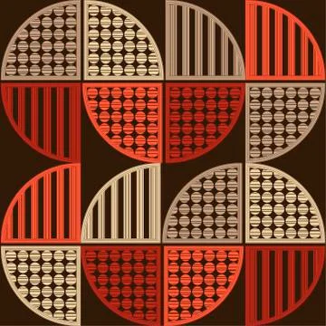 Polka dots seamless pattern. Stock Illustration