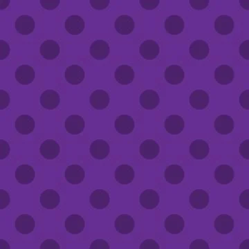 Polka dots seamless pattern purple Stock Illustration
