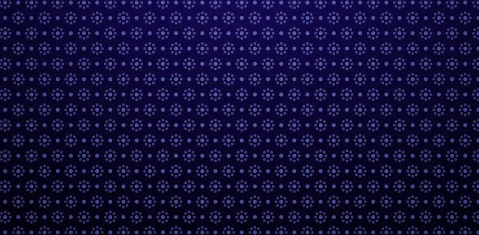 Polkadot Dark Blue Pattern Stock Illustration