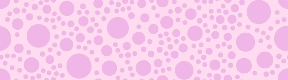 Polkadot seamless pattern in soft pink 스톡 일러스트