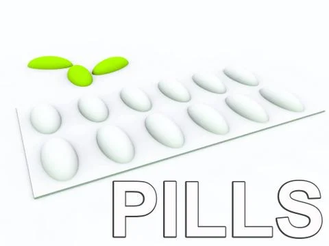 Poll and Packets Stock Illustration