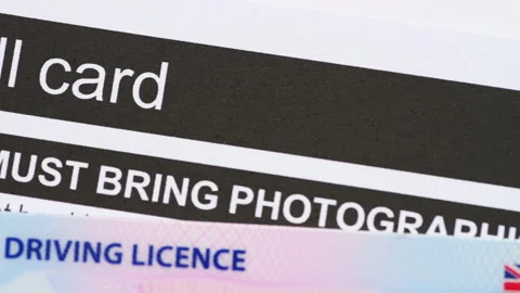 Poll card. Stock Footage 332042369