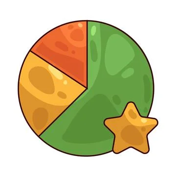 Poll illustration Stock-Illustration