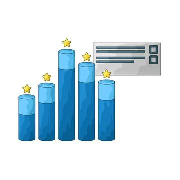 Poll survey illustration Stock-Illustration