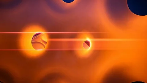 Pollen Beat Looping Animation Stock Footage 73610738