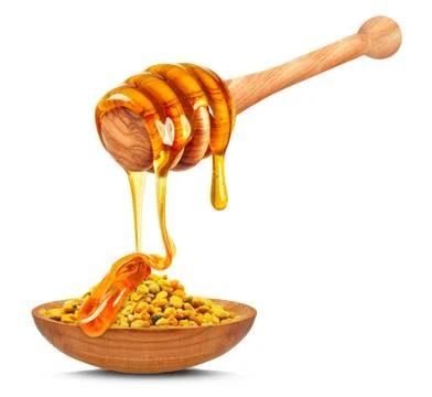 Pollen in a bowl Stock Photos
