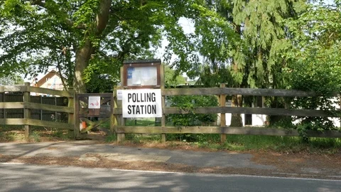 Polling Place or Polling Station Stock Footage 108751628