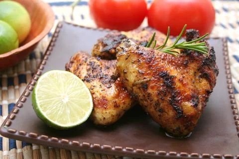 Pollo al limone Stock Photos