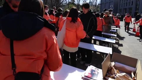 Polls predict landslide win for Japan's ruling coalition, JAPAN, JP - 03 Feb 202 Stock Footage 328144097