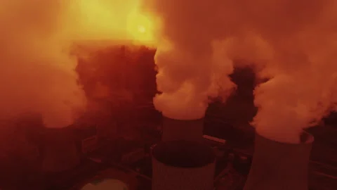 Polluting the atmosphere Stock Footage 151159094