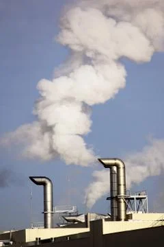 Polluting industry Stock Photos