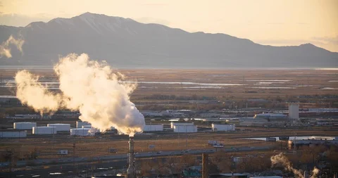 Pollution and mountain 스톡 동영상 102955144