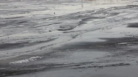 Pollution by ashes Stock Footage 49338972