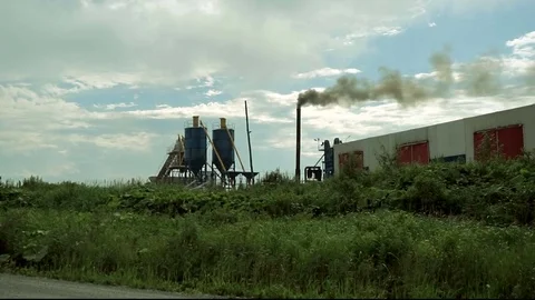 Pollution of the atmosphere  Stock Footage 78100743