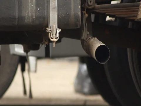 Pollution in the city Stock Footage 86173015