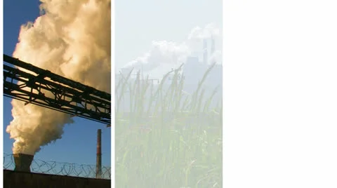 Pollution Composite. Stock Footage 27120961