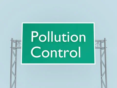 Pollution Control concept Stock Illustration