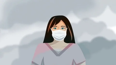 Pollution effects Stock Footage 83346125