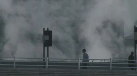 POLLUTION 動画素材 10735253