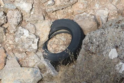 Pollution in Greece Stock Photos