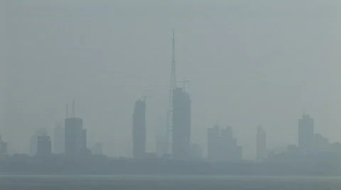 Pollution in India Stock Footage 284710