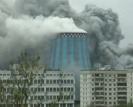 Pollution in Moscow Stock Footage 495626