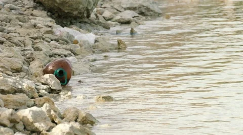 Pollution of nature Stock Footage 68717209