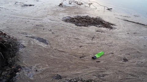 Pollution of nature Stock Footage 179837990