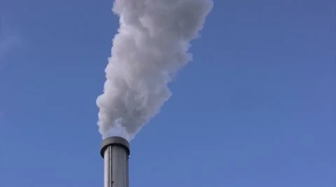 Pollution smoke Stock Footage 8348131