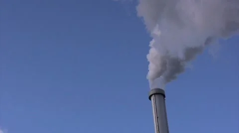Pollution smoke Stock Footage 8447726