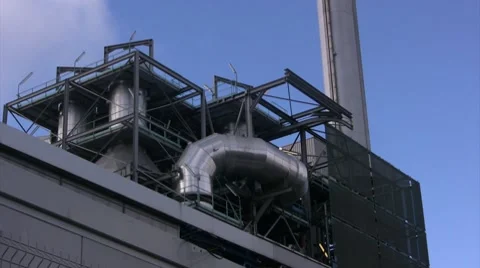 Pollution smoke Stock Footage 8451523