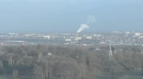 Pollution Smoke Stock Footage 47585052