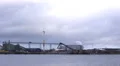 Pollution Timelapse factory chemical pollution construction on the sea Vidéos HD