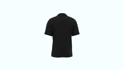 Polo mockup looped 3d render Stock Footage 247904495