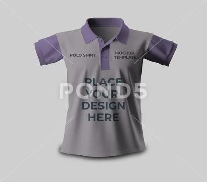 Polo Shirt Creative Mockup PSD Template PSD Template