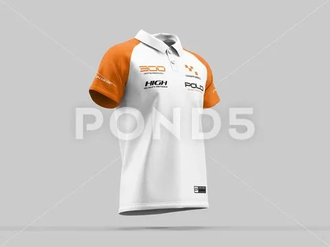 Polo Shirt Mockup PSD Template