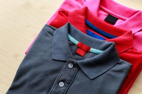 Polo shirts Stock Photos