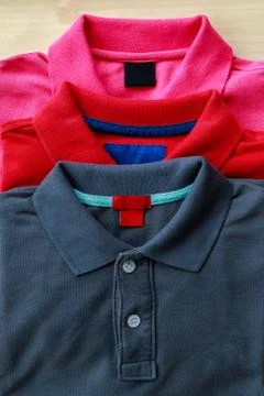 Polo shirts Stock Photos