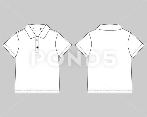 Polo t shirt sketch best sale