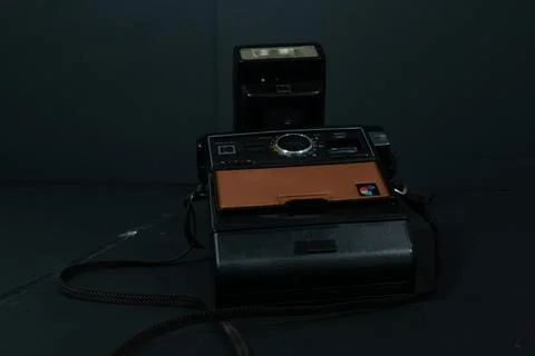 Poloroid camera 写真素材