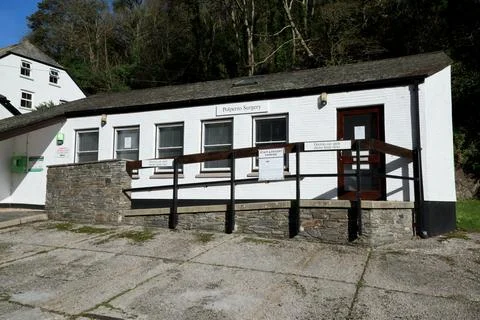 Polperro Surgery Stock Photos
