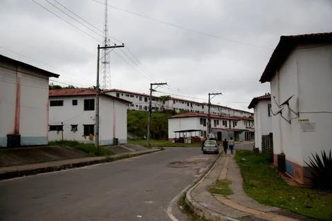 polular housing program in bahia mata de sao joao, bahia / brazil - novem... Stock Photos